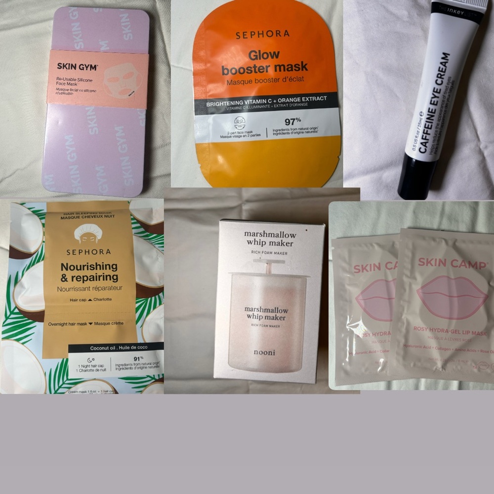Skincare Set with Masks and Cream